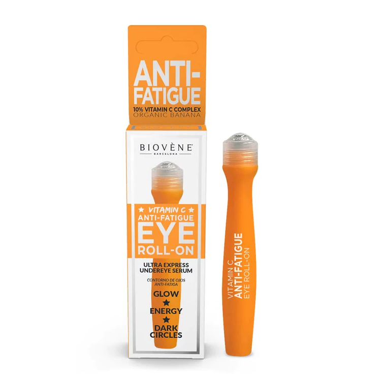 Concentrat pentru ochi anti-oboseala cu vitamina C 10% si banane Anti-Fatigue, 15ml, Biovene Concentrat pentru ochi anti-oboseala cu vitamina C 10% si banane Anti-Fatigue, 15ml, Biovene