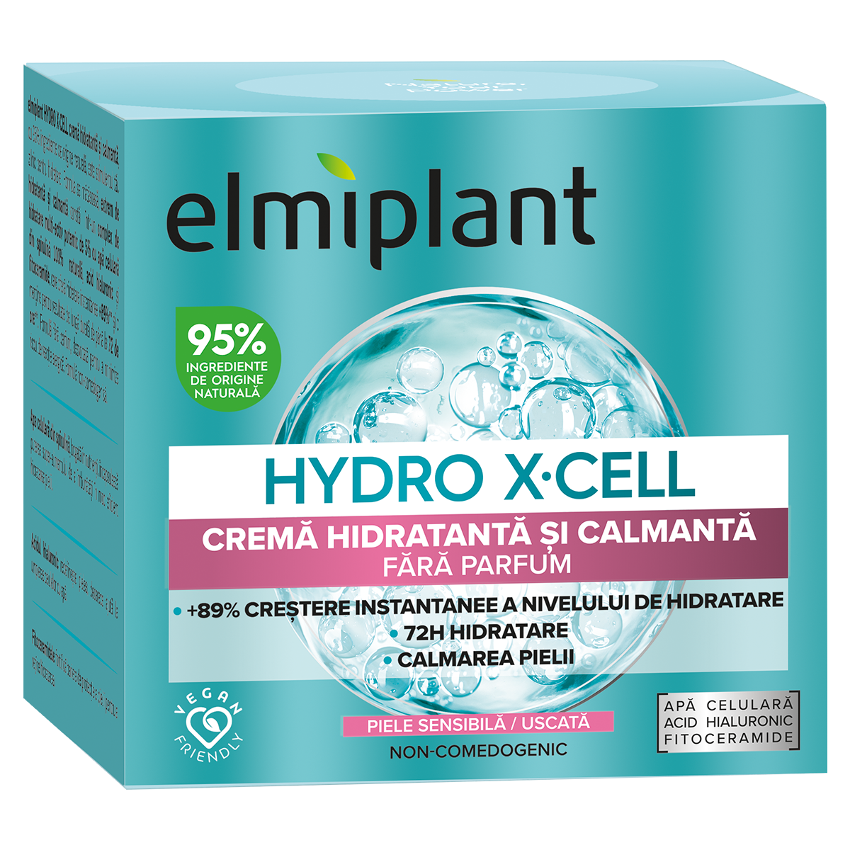 Crema de zi pentru ten sensibil/uscat Hydro X-Cell, 50ml, Elmiplant Crema de zi pentru ten sensibil/uscat Hydro X-Cell, 50ml, Elmiplant