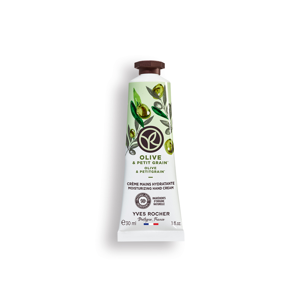 Crema pentru maini cu Masline si Petit Grain, 30ml, Yves Rocher Crema pentru maini cu Masline si Petit Grain, 30ml, Yves Rocher