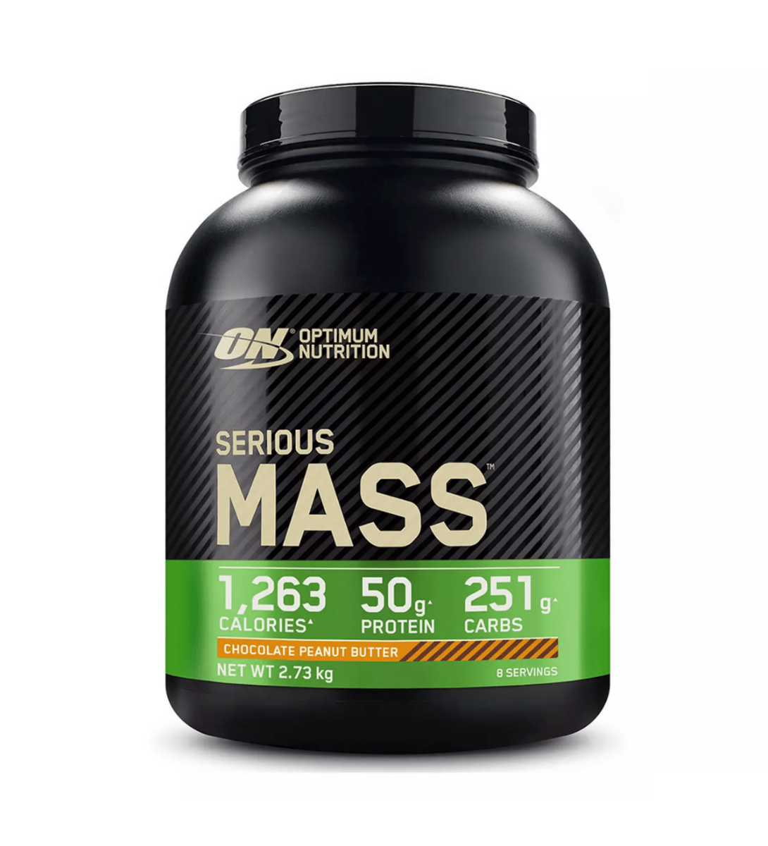 Gainer proteine Serious Mass cu aroma de ciocolata si unt de arahide, 2.73kg, Optimum Nutrition Gainer proteine Serious Mass cu aroma de ciocolata si unt de arahide, 2.73kg, Optimum Nutrition