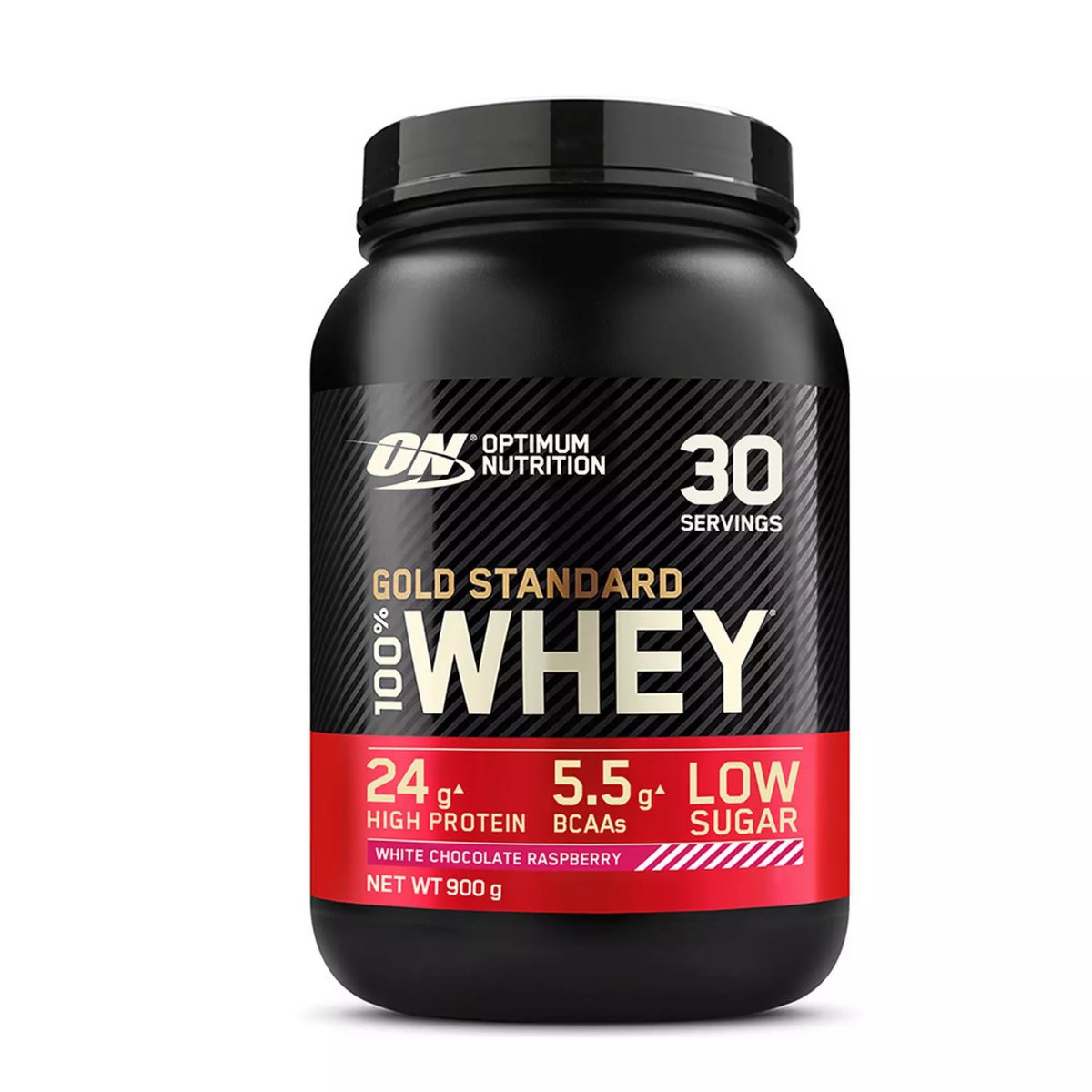 Proteine din zer 100% Whey Gold Standard aroma de ciocolata alba cu zmeura, 900g, Optimum Nutrition Proteine din zer 100% Whey Gold Standard aroma de ciocolata alba cu zmeura, 900g, Optimum Nutrition