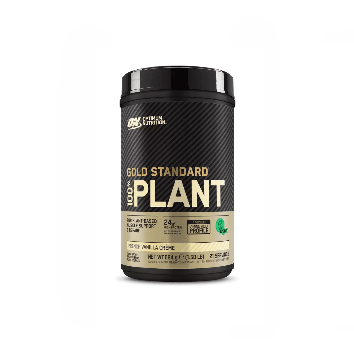 Proteine vegetale Gold Standard 100% Plant cu aroma de vanilie, 684g, Optimum Nutrition Proteine vegetale Gold Standard 100% Plant cu aroma de vanilie, 684g, Optimum Nutrition