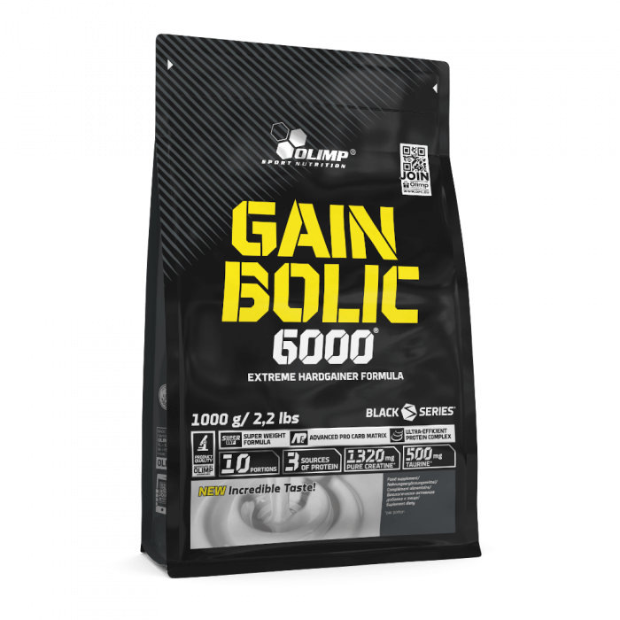 Gainer proteine zer Gain Bolic 6000 vanilie, 1000g, Olimp Sport Nutrition Gainer proteine zer Gain Bolic 6000 vanilie, 1000g, Olimp Sport Nutrition