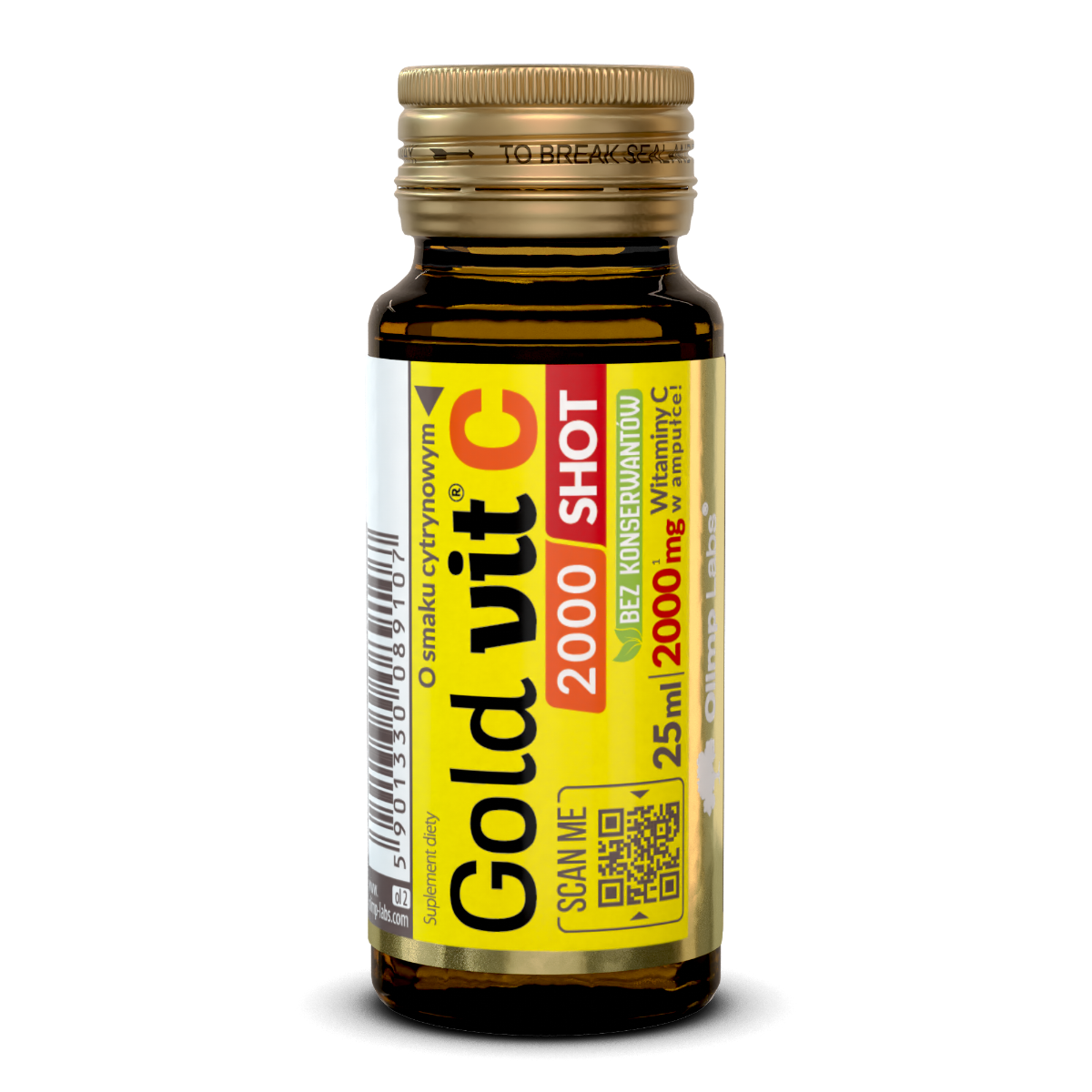Vitamina C 2000 Lichida Forte Gold Shot aroma lamaie, 25ml, Olimp Labs Vitamina C 2000 Lichida Forte Gold Shot aroma lamaie, 25ml, Olimp Labs