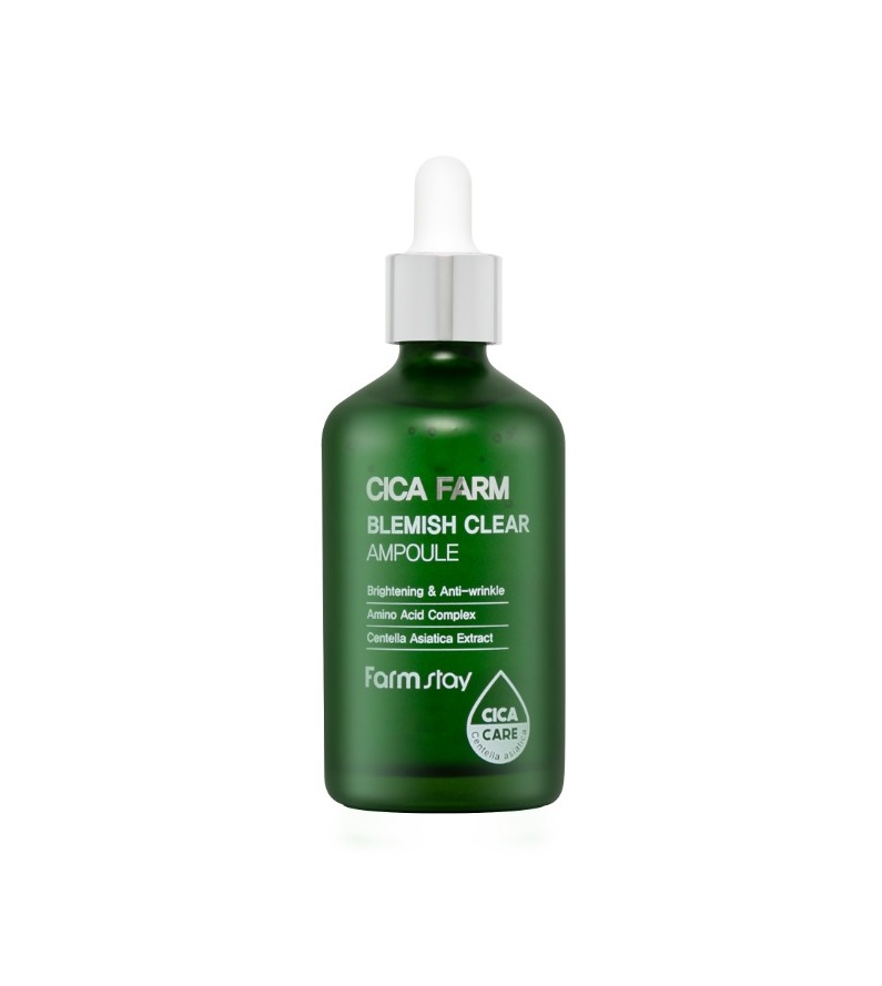 Ampoule impotriva cosurilor cu centella asiatica Cica Farm, 100ml, Farmstay Ampoule impotriva cosurilor cu centella asiatica Cica Farm, 100ml, Farmstay