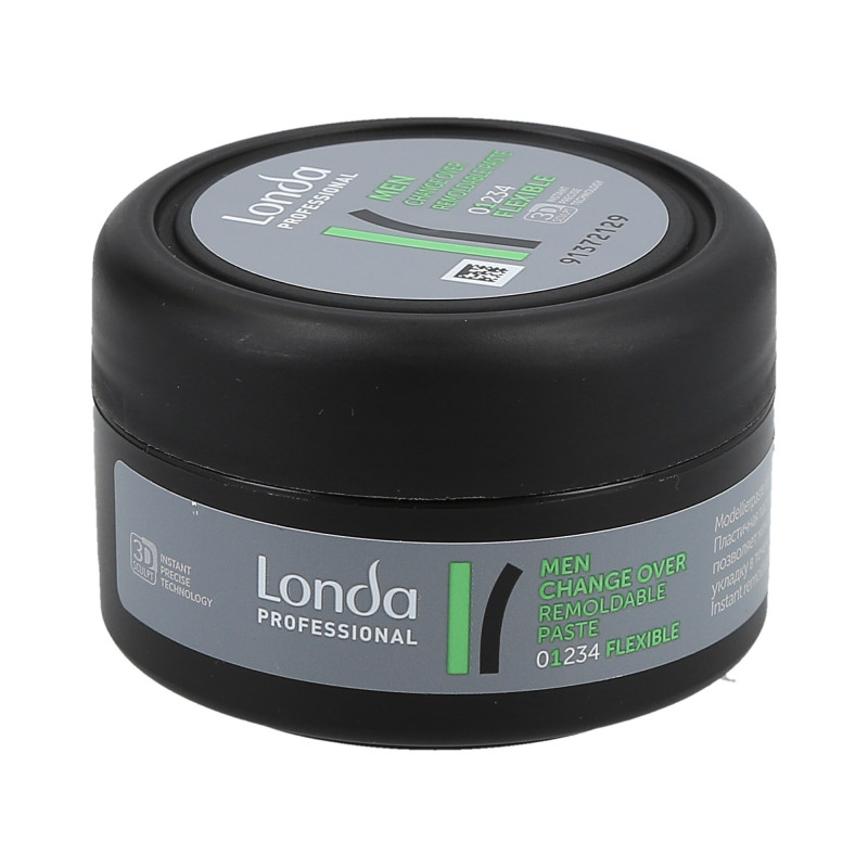 Crema de styling pentru par Men Change Over Remoldable Paste, 75ml, Londa Professional Crema de styling pentru par Men Change Over Remoldable Paste, 75ml, Londa Professional