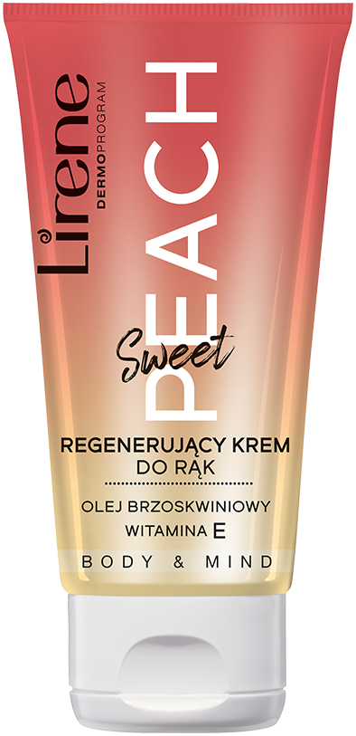 Crema de maini regeneranta peach Body & Mind, 50ml, Lirene