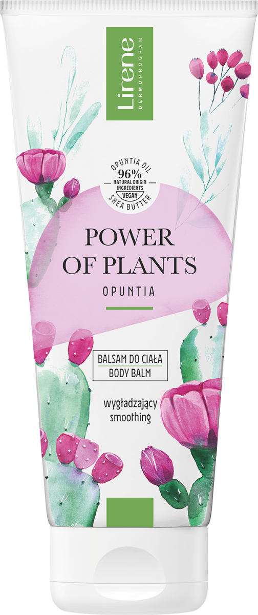 Balsam corporal netezitor cu extract de opuntia Power of Plants, 200ml, Lirene