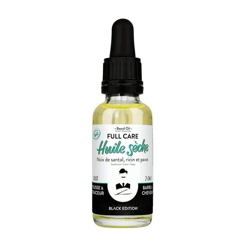 Ulei de ingrijire pentru barba si par Black Edition, 30ml, Monsieur Barbier Ulei de ingrijire pentru barba si par Black Edition, 30ml, Monsieur Barbier