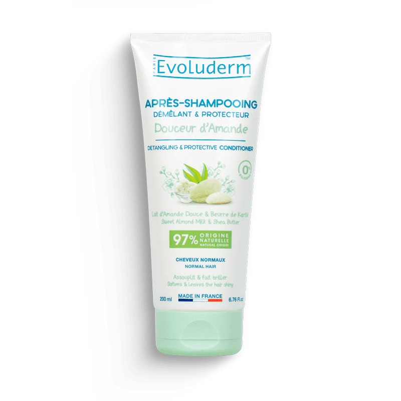 Balsam pentru par protector Douceur d’Amande, 200ml, Evoluderm Balsam pentru par protector Douceur d’Amande, 200ml, Evoluderm