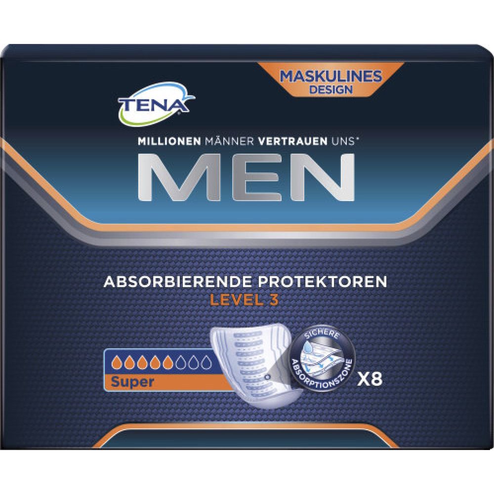 Absorbante incontinenta pentru barbati Level 3, 8 bucati, Tena Absorbante incontinenta pentru barbati Level 3, 8 bucati, Tena