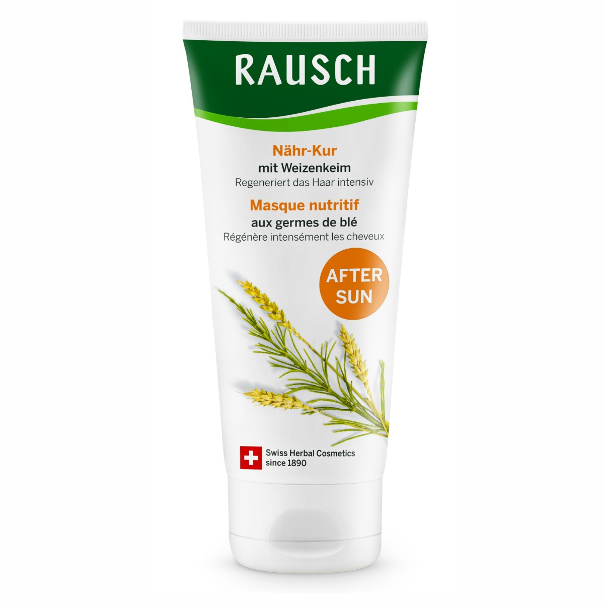 Tratament hranitor pentru par uscat sau deteriorat de soare, cu germeni de grau, 100ml, Rausch Tratament hranitor pentru par uscat sau deteriorat de soare, cu germeni de grau, 100ml, Rausch