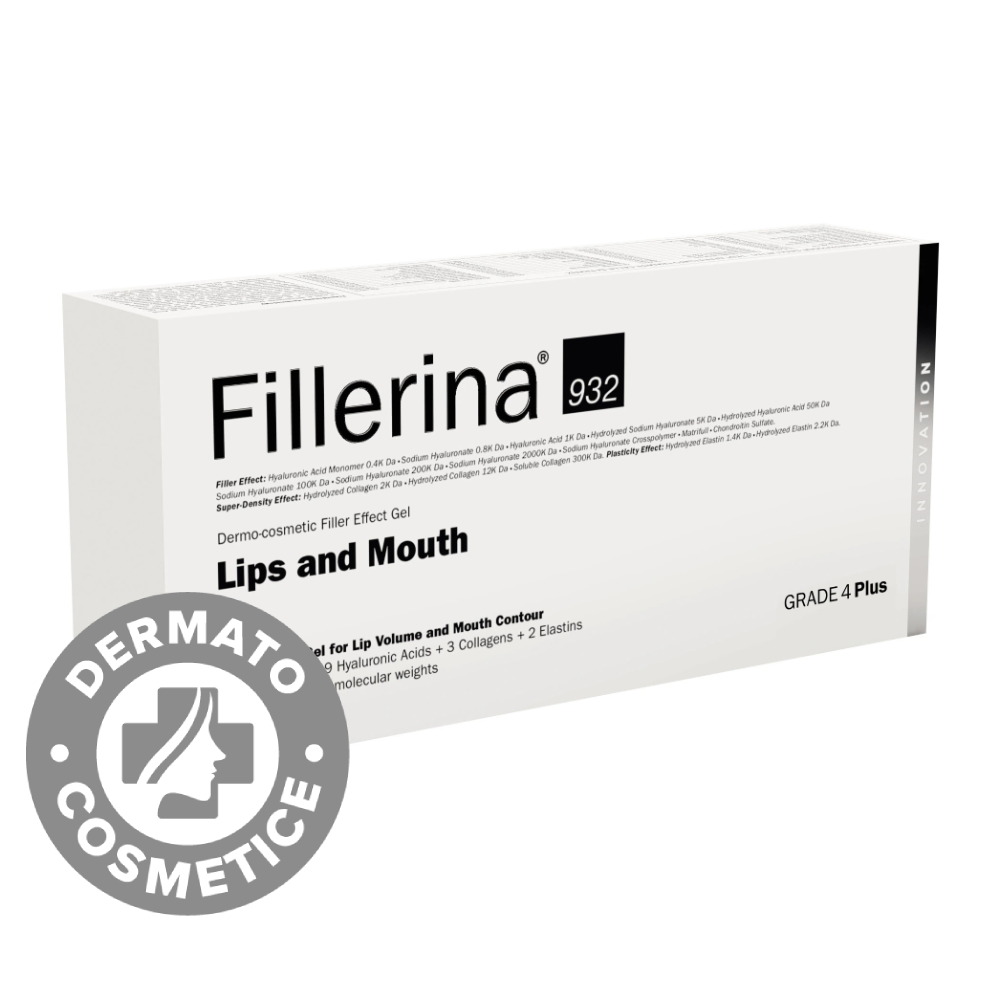 Tratament pentru buze si conturul buzelor Grad 4 Plus 932 Fillerina, 7ml, Labo Tratament pentru buze si conturul buzelor Grad 4 Plus 932 Fillerina, 7ml, Labo