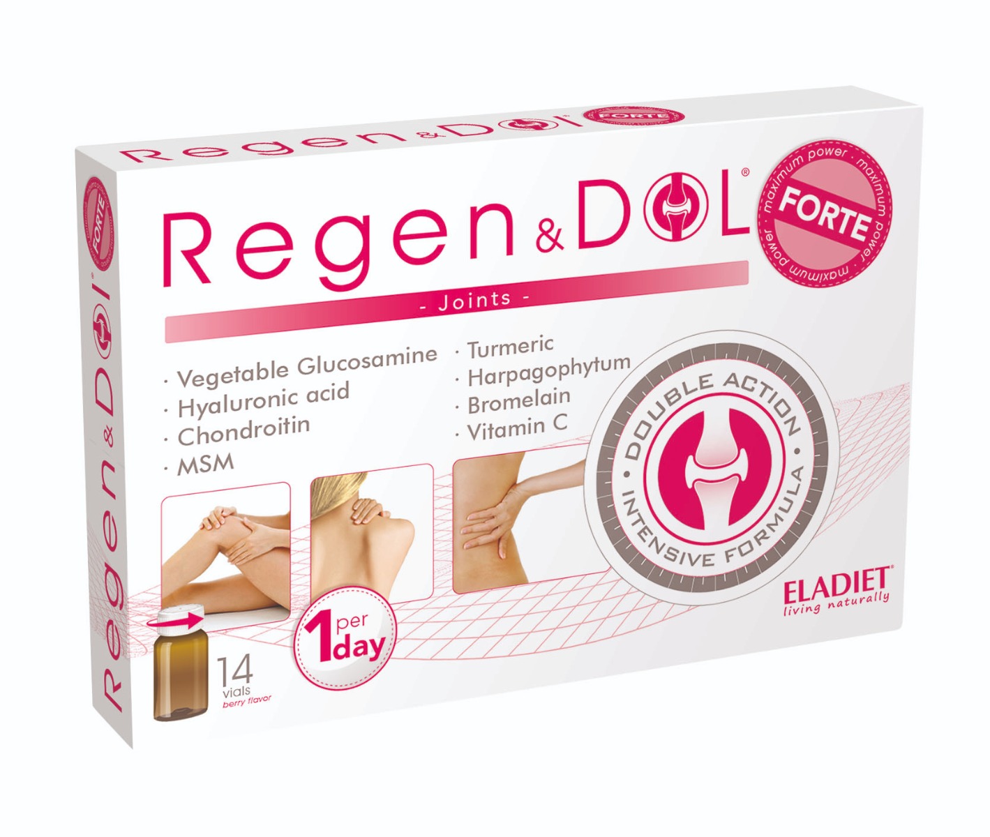 Fiole buvabile pentru dureri articulare si musculare, 14ml x14 fiole, Regen&Dol Fiole buvabile pentru dureri articulare si musculare, 14ml x14 fiole, Regen&Dol