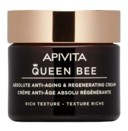 Apivita Crema de zi anti-age si regeneratoare cu textura bogata Queen Bee Absolute, 50ml Apivita Crema de zi anti-age si regeneratoare cu textura bogata Queen Bee Absolute, 50ml