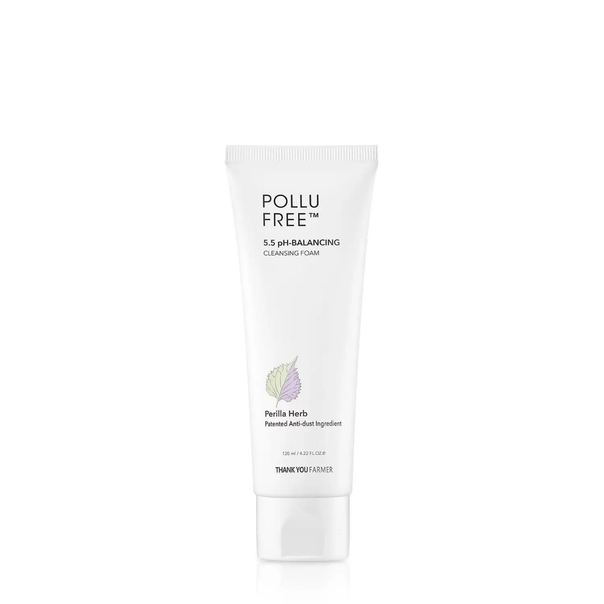Spuma de curatare Pollufree 5.5 pH-Balancing, 120ml, Thank You Farmer Spuma de curatare Pollufree 5.5 pH-Balancing, 120ml, Thank You Farmer