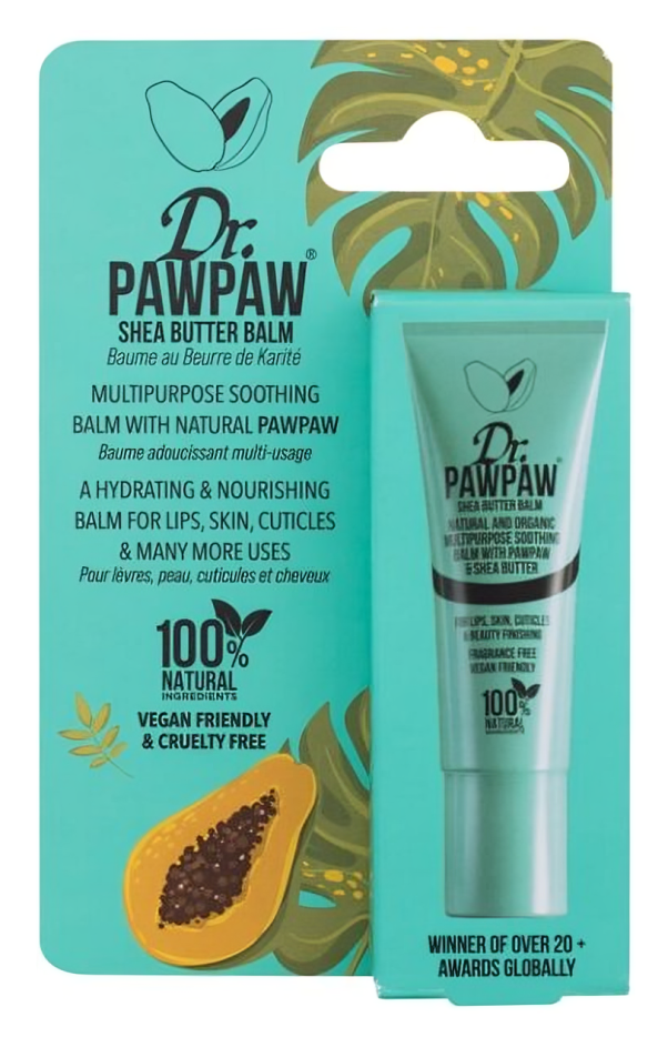 Balsam multifunctional 100% natural cu unt de shea, 10ml, Dr.PAWPAW Balsam multifunctional 100% natural cu unt de shea, 10ml, Dr.PAWPAW