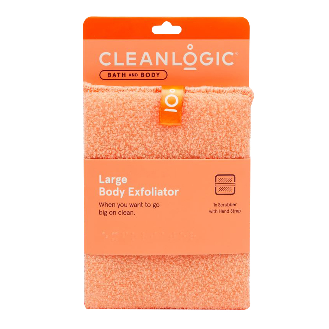 Burete exfoliant mare pentru corp Bath & Body, 1 bucata, Cleanlogic Burete exfoliant mare pentru corp Bath & Body, 1 bucata, Cleanlogic