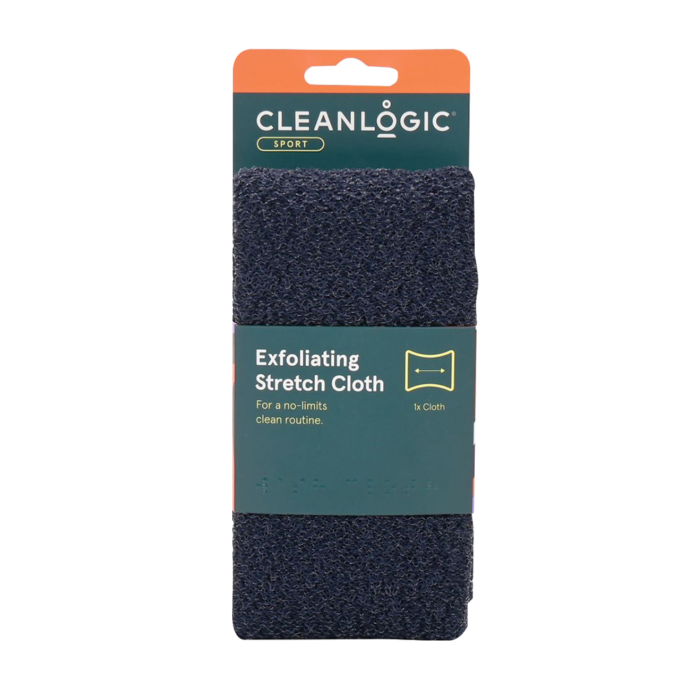 Prosop exfoliant elastic mare pentru corp Sport, 1 bucata, Cleanlogic Prosop exfoliant elastic mare pentru corp Sport, 1 bucata, Cleanlogic