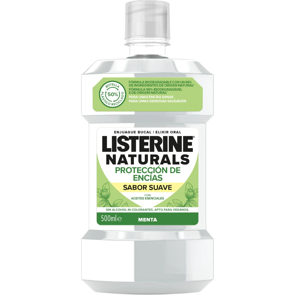 Apa de gura protectie pentru gingii Naturals, 500ml, Listerine Apa de gura protectie pentru gingii Naturals, 500ml, Listerine