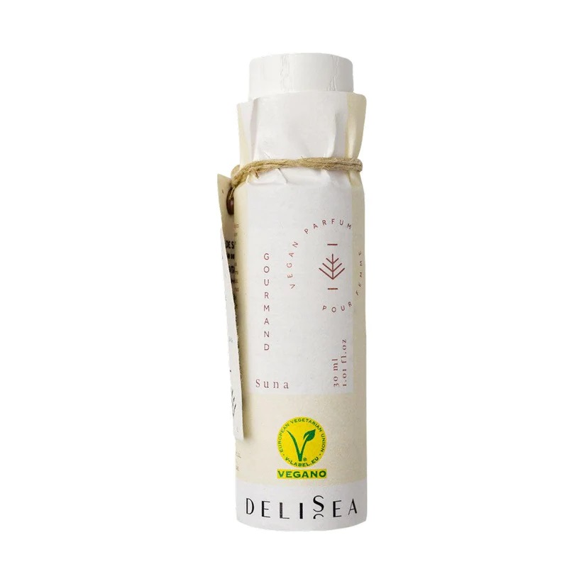 Apa de parfum vegan cu note gurmande pentru dama Suna, 30ml, Delisea Apa de parfum vegan cu note gurmande pentru dama Suna, 30ml, Delisea