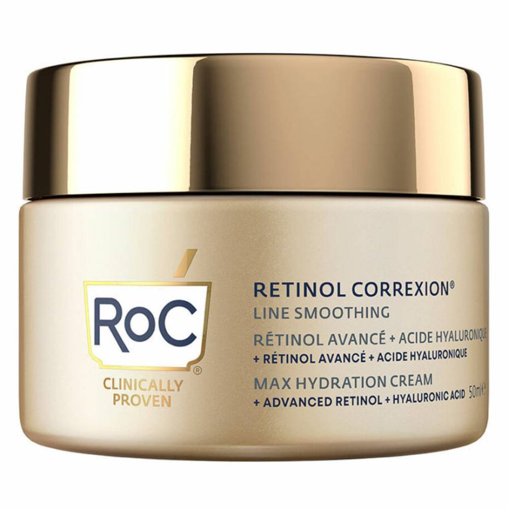 Crema pentru hidratare intensa Retionol Correxion Line Smoothing, 50ml, Roc Crema pentru hidratare intensa Retionol Correxion Line Smoothing, 50ml, Roc