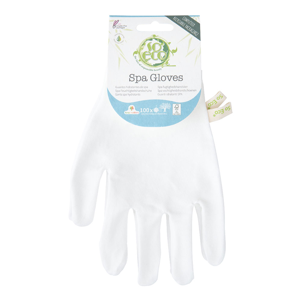 Manusi spa ecologice pentru hidratarea mainilor, 1 pereche, So Eco Manusi spa ecologice pentru hidratarea mainilor, 1 pereche, So Eco