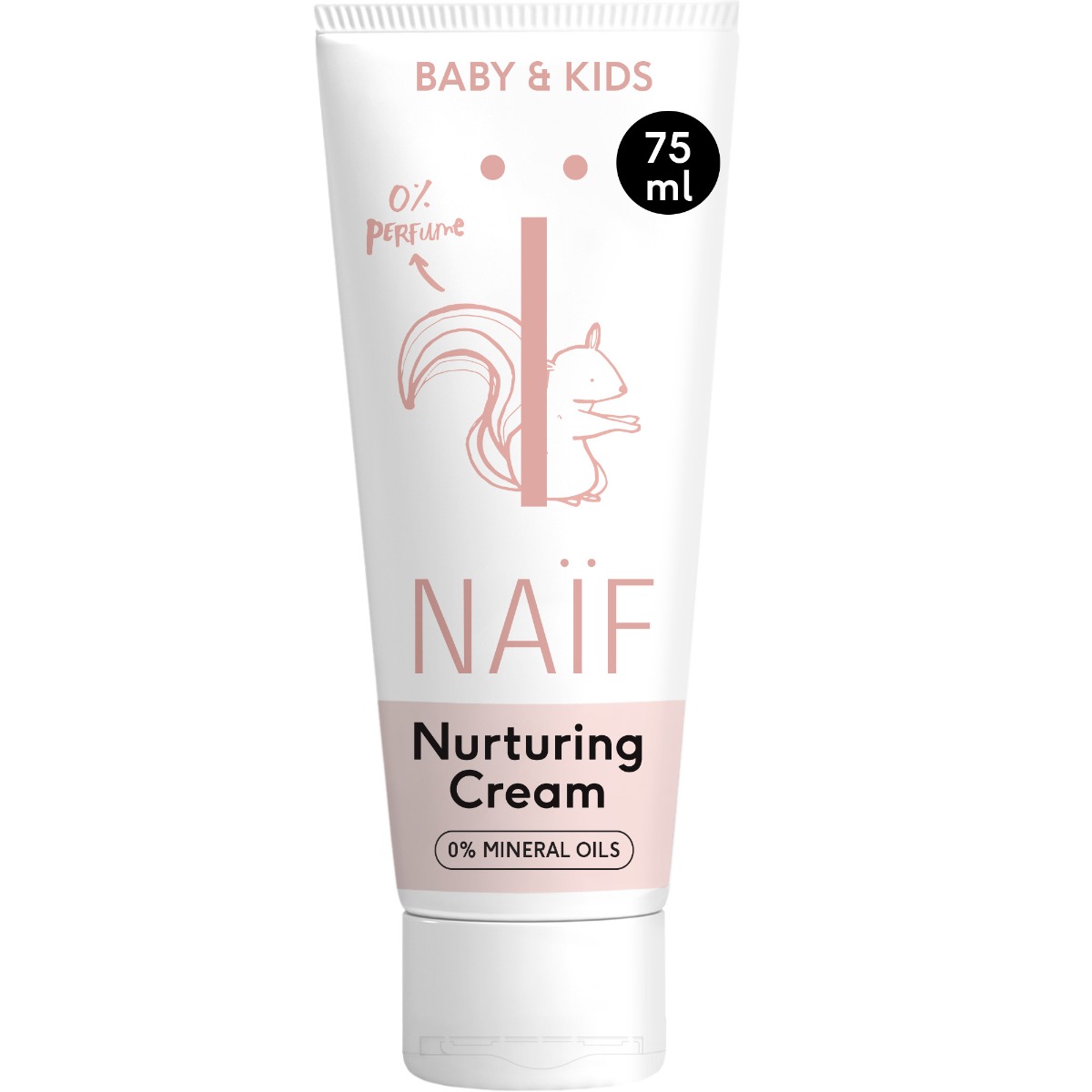 Crema nutritiva pentru piele uscata fara parfum adaugat pentru bebelusi si copii, 75ml, Naif Crema nutritiva pentru piele uscata fara parfum adaugat pentru bebelusi si copii, 75ml, Naif