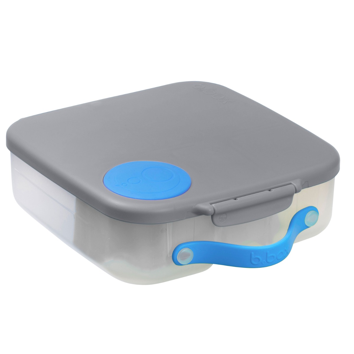 Caserola compartimentata pentru +3 ani LunchBox Gri/Albastru, 1 bucata, Bbox Caserola compartimentata pentru +3 ani LunchBox Gri/Albastru, 1 bucata, Bbox
