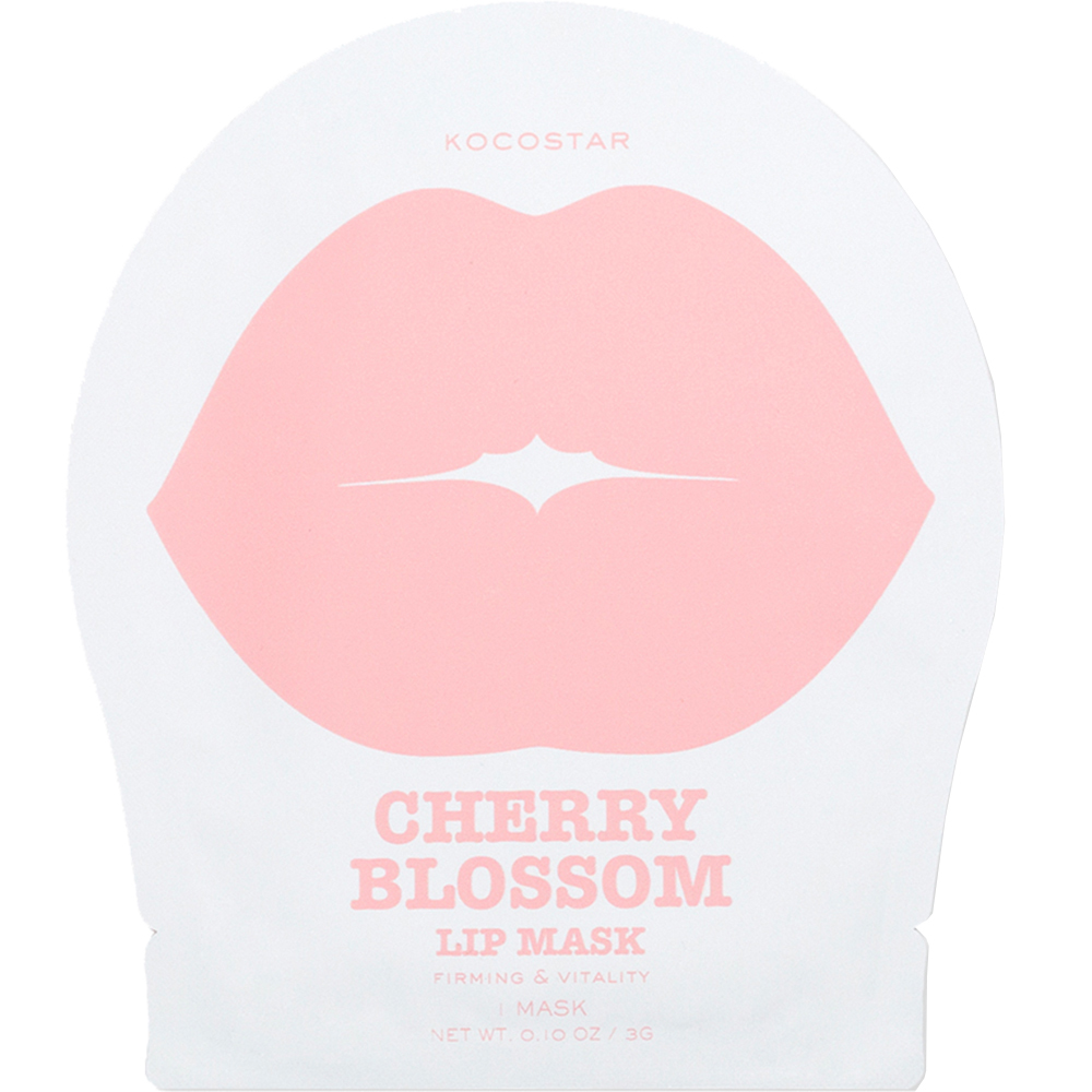 Masca de buze cu efect vitalizant si ferm Cherry Blossom, 3g, Kocostar Masca de buze cu efect vitalizant si ferm Cherry Blossom, 3g, Kocostar