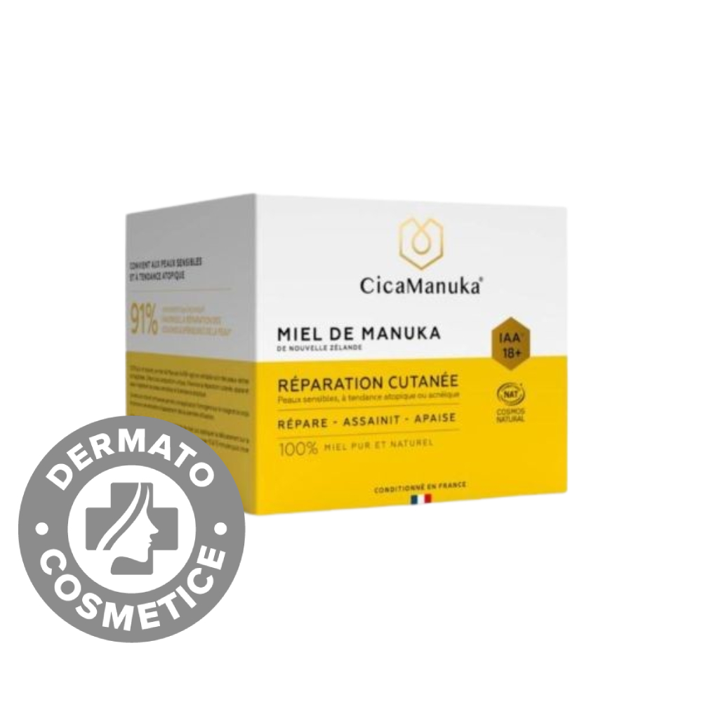 Crema reparatoare pentru piele 100% miere de Manuka IAA18+, 150ml, CicaManuka Crema reparatoare pentru piele 100% miere de Manuka IAA18+, 150ml, CicaManuka