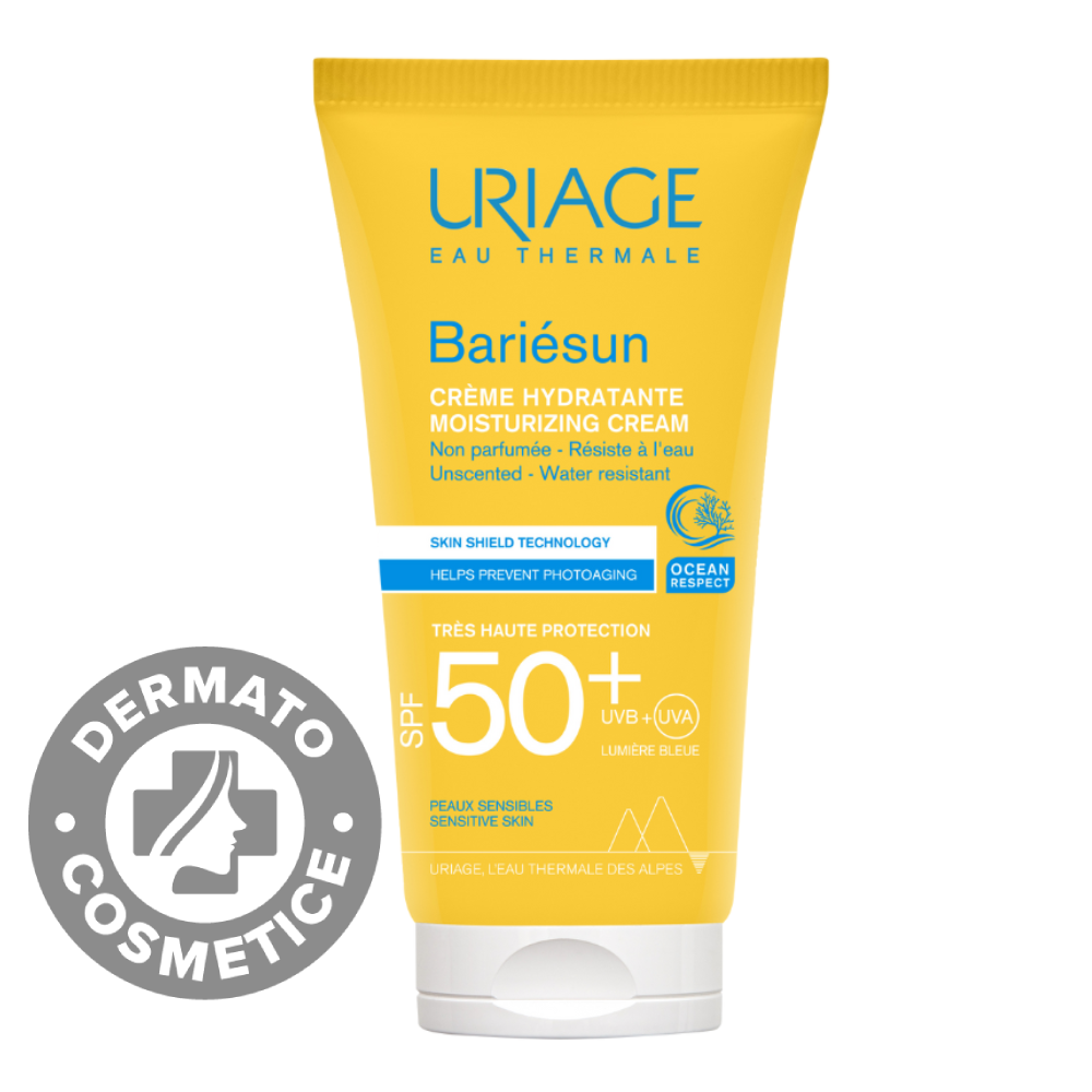 Crema protectie solara fara parfum SPF50+ Bariesun, 50ml, Uriage Crema protectie solara fara parfum SPF50+ Bariesun, 50ml, Uriage