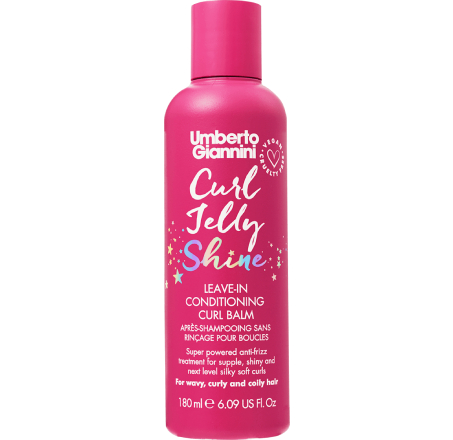 Balsam Leave-in pentru parul cret Curl Jelly Shine, 180ml, Umberto Giannini Balsam Leave-in pentru parul cret Curl Jelly Shine, 180ml, Umberto Giannini