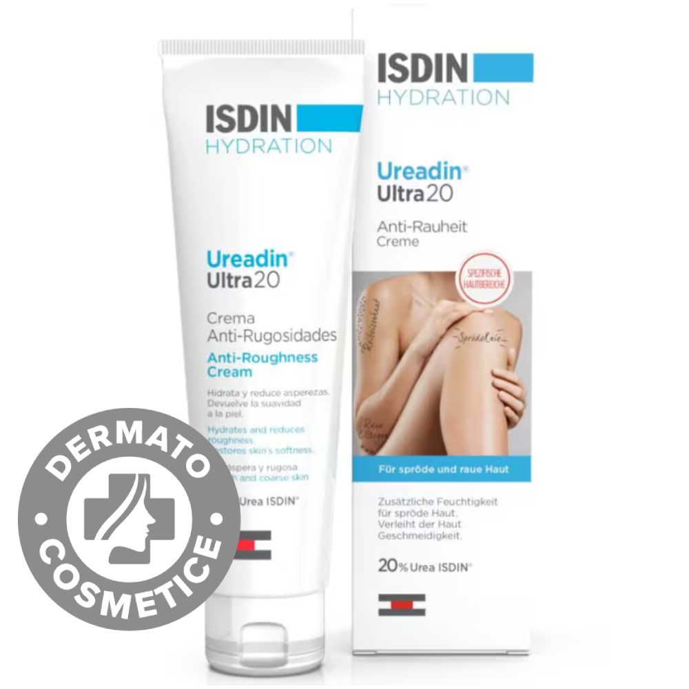 Crema hidratanta anti-rugozitati Ureadin Ultra20, 100ml, Isdin Crema hidratanta anti-rugozitati Ureadin Ultra20, 100ml, Isdin