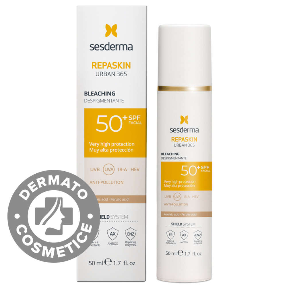 Crema depigmentanta cu SPF50+ Repaskin Urban 365, 50ml, Sesderma Crema depigmentanta cu SPF50+ Repaskin Urban 365, 50ml, Sesderma