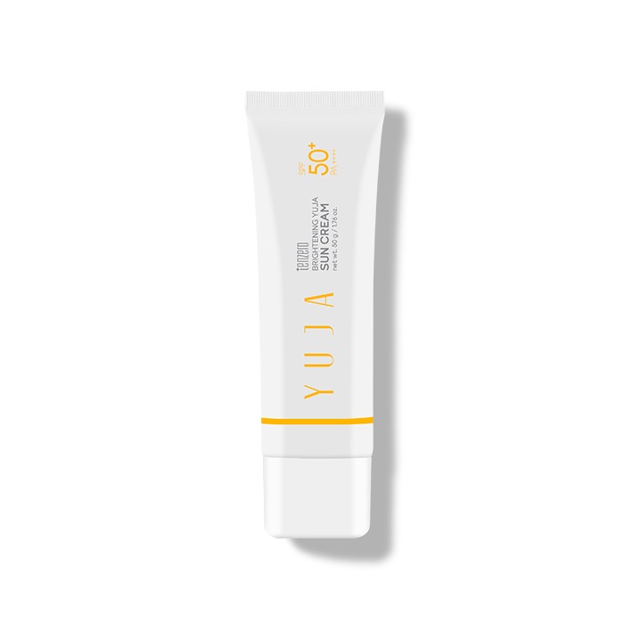 Crema cu protectie solara SPF50+ Brightening Yuja, 50g, Tenzero Crema cu protectie solara SPF50+ Brightening Yuja, 50g, Tenzero