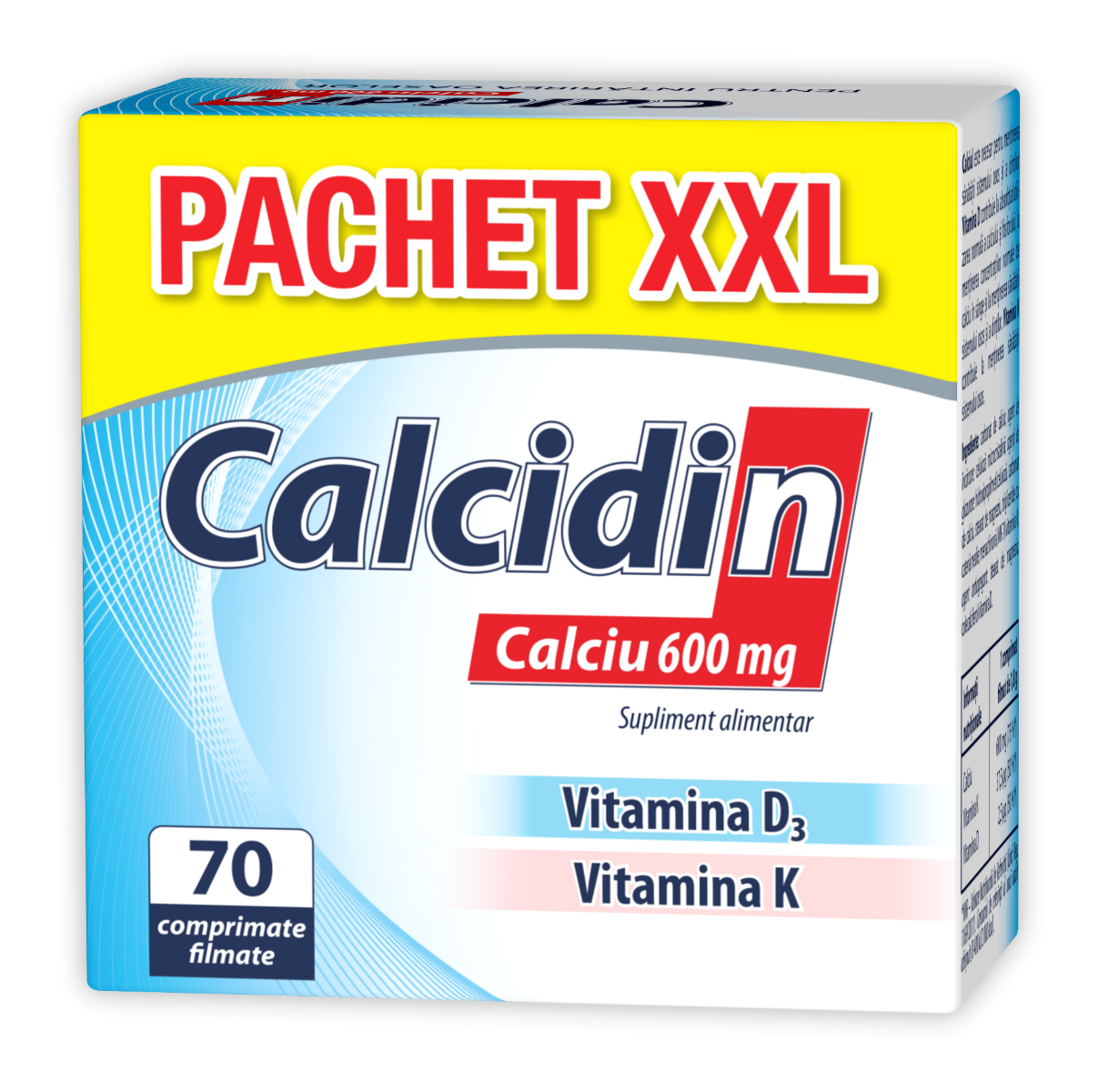 Calcidin, 70 comprimate, Zdrovit