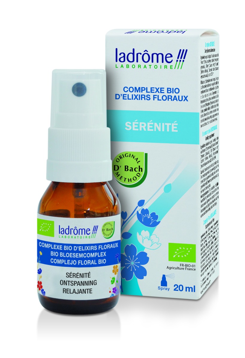 Spray cu complex din elixiruri florale Eco Bach Relaxare, 20ml, Ladrome Spray cu complex din elixiruri florale Eco Bach Relaxare, 20ml, Ladrome