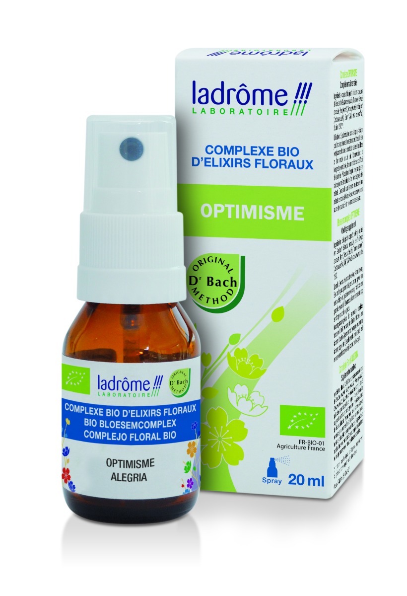 Spray cu complex din elixiruri florale Eco Bach Optimism, 20ml, Ladrome Spray cu complex din elixiruri florale Eco Bach Optimism, 20ml, Ladrome