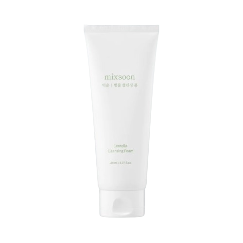 Spuma de curatare pentru fata cu extract de Centella Asiatica, 150ml, Mixsoon Spuma de curatare pentru fata cu extract de Centella Asiatica, 150ml, Mixsoon