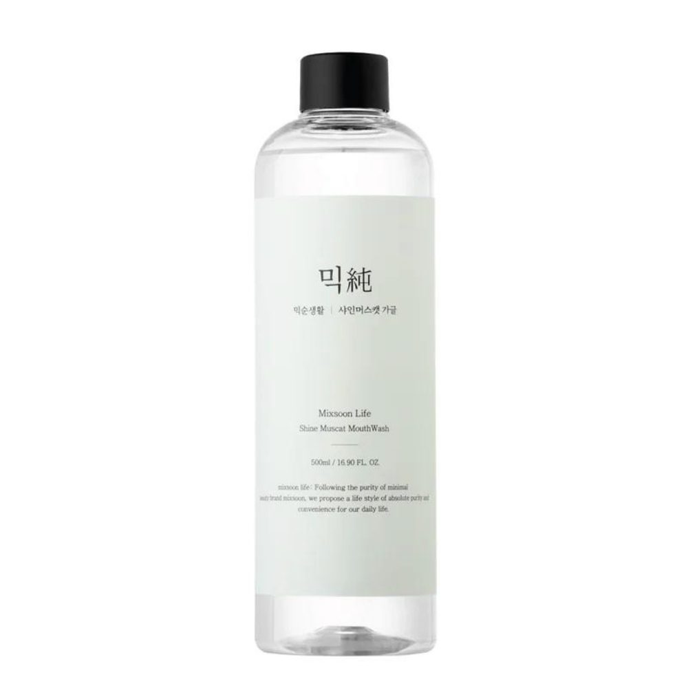 Apa de gura cu gust racoritor si dulce Shine Muscat, 500ml, Mixsoon Apa de gura cu gust racoritor si dulce Shine Muscat, 500ml, Mixsoon
