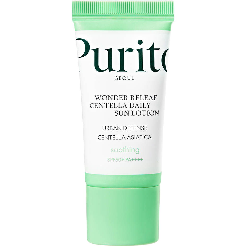 Crema de fata Wonder Releaf Centella Daily Sun Lotion Mini SPF 50+ PA++++, 15ml, Purito Crema de fata Wonder Releaf Centella Daily Sun Lotion Mini SPF 50+ PA++++, 15ml, Purito