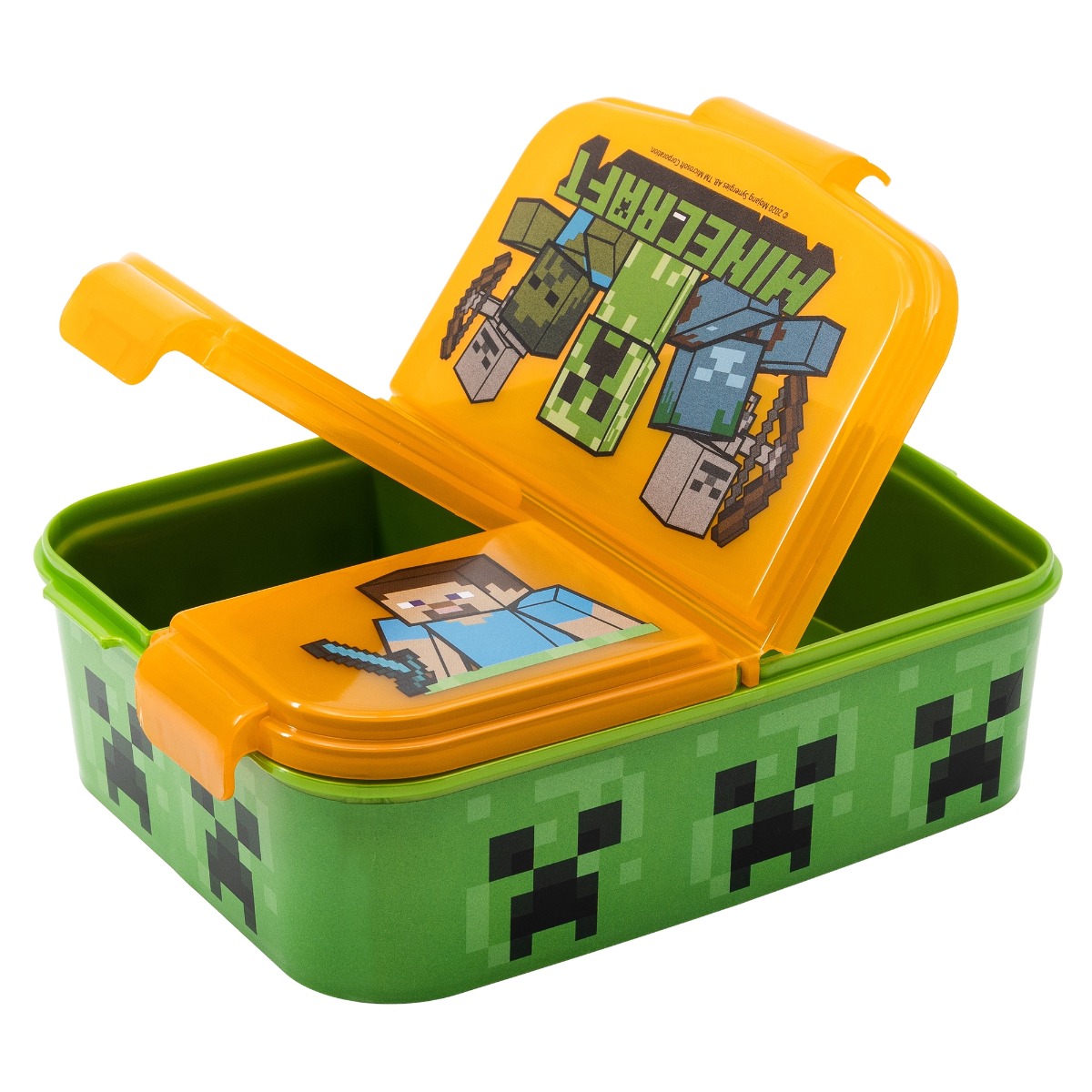 Cutie compartimentata sandwich Minecraft, 1 bucata, Kidscenter Cutie compartimentata sandwich Minecraft, 1 bucata, Kidscenter