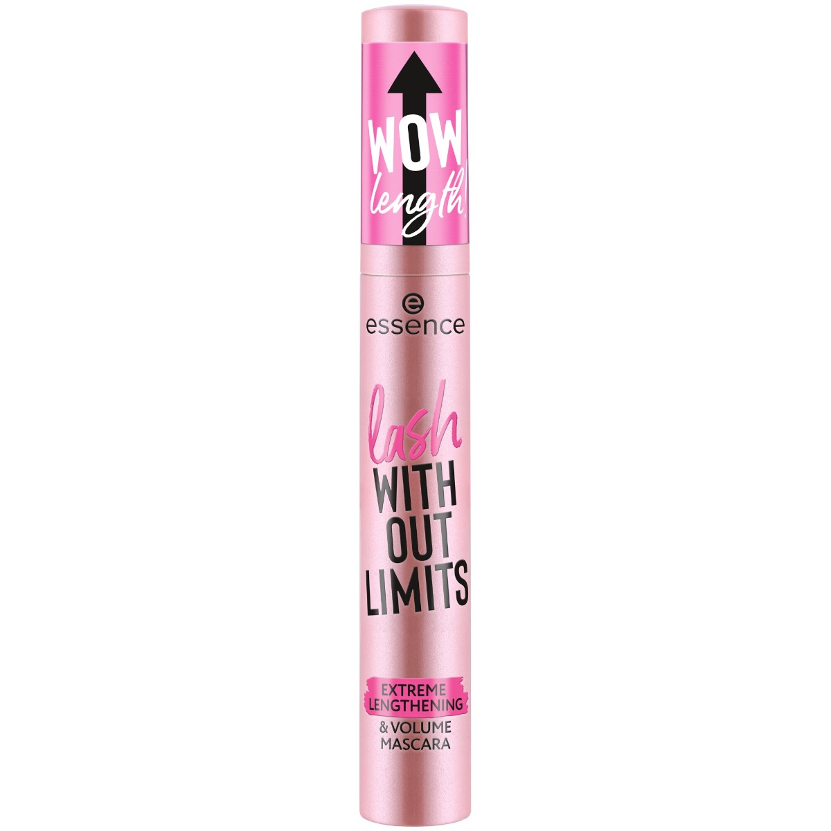 Mascara Lash Without Limits Extreme Lengthening & Volume 01 - Ultra Black, 13ml, Essence Mascara Lash Without Limits Extreme Lengthening & Volume 01 - Ultra Black, 13ml, Essence