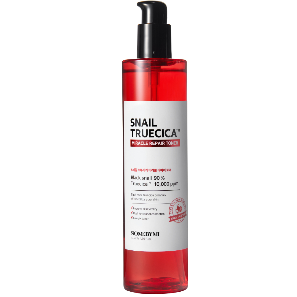 Toner reparator cu melc si centella asiatica Snail and Cica Line, 135ml, Some By Mi Toner reparator cu melc si centella asiatica Snail and Cica Line, 135ml, Some By Mi