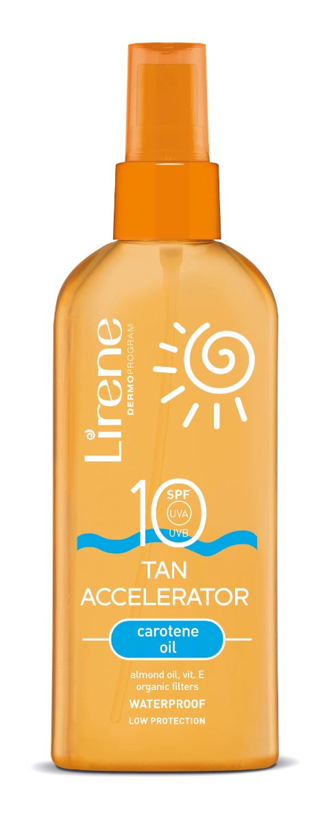 Accelerator de bronzare SPF10 - betacaroten Sun, 150ml, Lirene Accelerator de bronzare SPF10 - betacaroten Sun, 150ml, Lirene