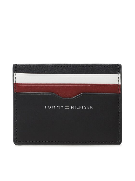 Etui pentru carduri Tommy Hilfiger Th Central Smooth Cc Holder AM0AM11753 Bleumarin Etui pentru carduri Tommy Hilfiger Th Central Smooth Cc Holder AM0AM11753 Bleumarin