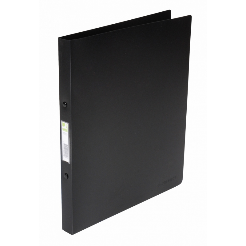 Caiet Mecanic 4 Inele - D16mm, Coperti Flexibile Pp, Q-connect - Negru Transparent Caiet Mecanic 4 Inele - D16mm, Coperti Flexibile Pp, Q-connect - Negru Transparent