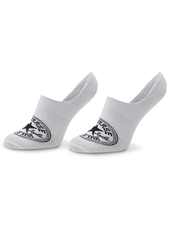 Set de 2 perechi de șosete scurte pentru bărbați Converse E1138W-2020 Alb Set de 2 perechi de șosete scurte pentru bărbați Converse E1138W-2020 Alb