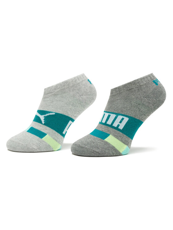 Set de 2 perechi de șosete medii pentru copii Puma Kids Seasonal Sneaker 2P 938008 Gri Set de 2 perechi de șosete medii pentru copii Puma Kids Seasonal Sneaker 2P 938008 Gri